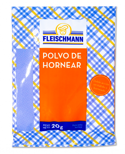 POLVO PARA HORNEAR FLEISHMAN X 20GR