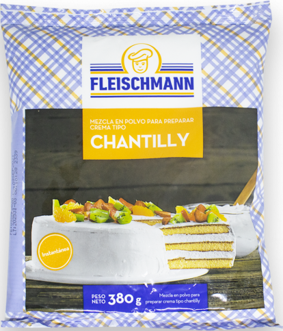 CHANTILLY FLEISCHMAN POLVO X 380GR