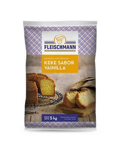 PRE MEZCLA KEKE VAINILLA FLEISCHMAN X 5K